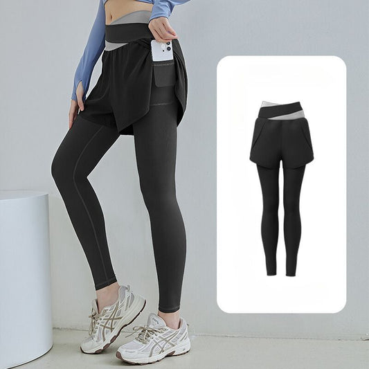Mesh Pocket Yoga Pants: Stylish & Functional