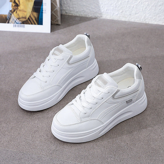 Women's Summer Thick-Soled White Shoes